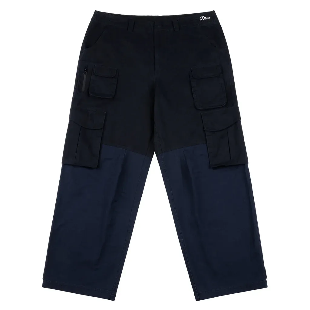 DIME - FISHING CARGO PANTS BLACK