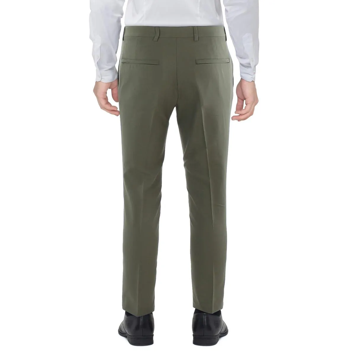 Mens Skinny Fit Lightweight Dress Pants