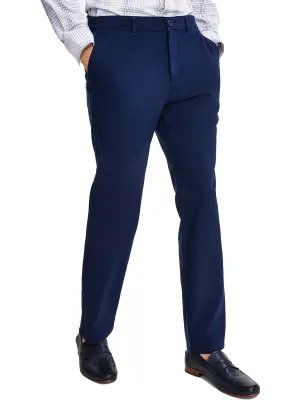 Mens Water Repellent High Rise Straight Leg Pants