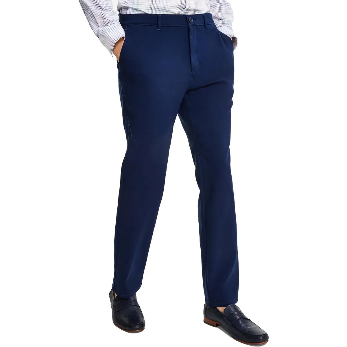 Mens Water Repellent High Rise Straight Leg Pants