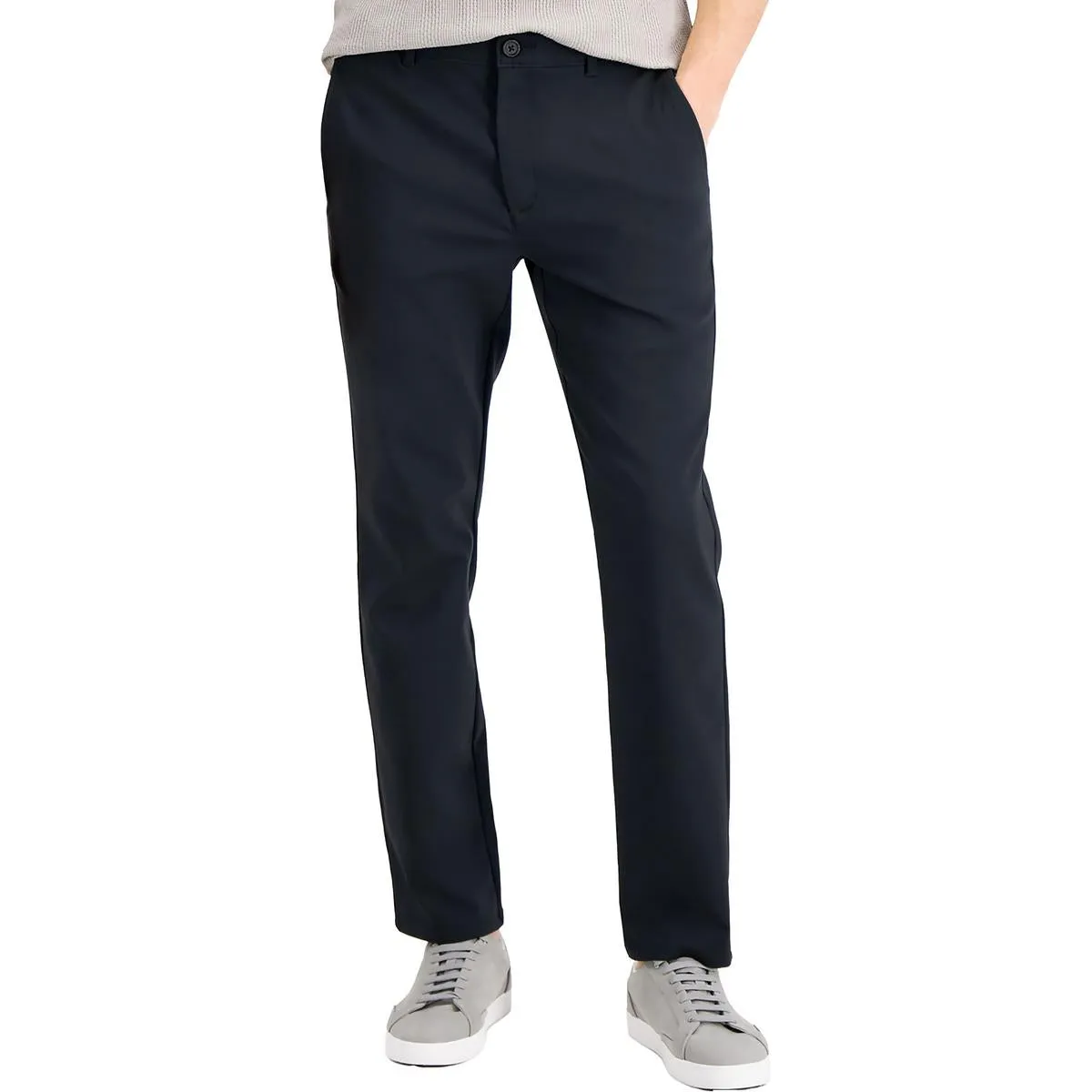 Mens Water Repellent High Rise Straight Leg Pants